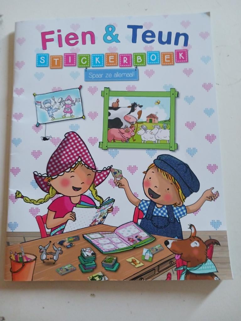 Fien & Teun stickers jumbo, Ophalen of Verzenden, Gebruikt, Taal en Lezen