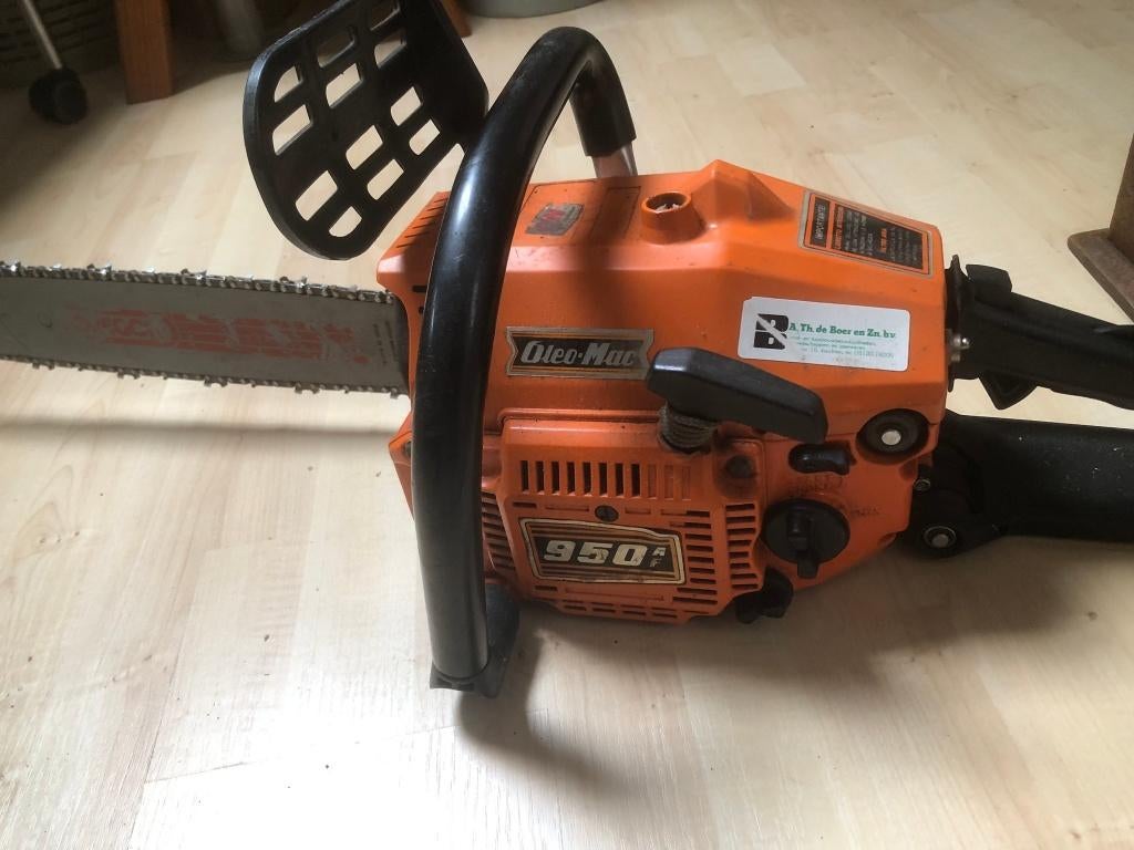 Kettingzaag Oleo Mac, Ophalen, Gebruikt, Oleo Mac