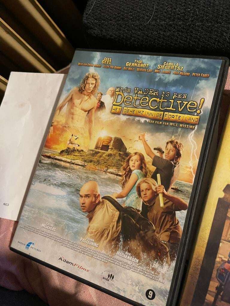 Mijn Vader is een Detective! DVD, Alle leeftijden, Ophalen of Verzenden, Zo goed als nieuw