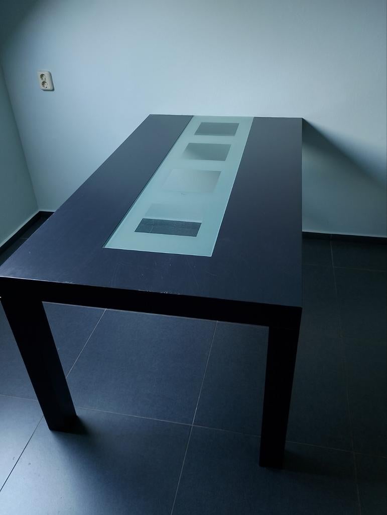 Eetkamertafel, Ophalen, Gebruikt, 200 cm of meer, 50 tot 100 cm