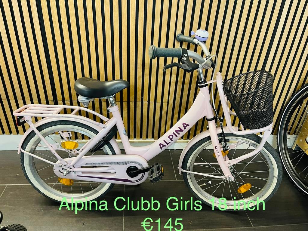 Meisjesfietsen 18, 20 en 22 inch van het merk Alpina/ Spirit, Fietsen en Brommers, Ophalen of Verzenden, Zo goed als nieuw, 22 inch