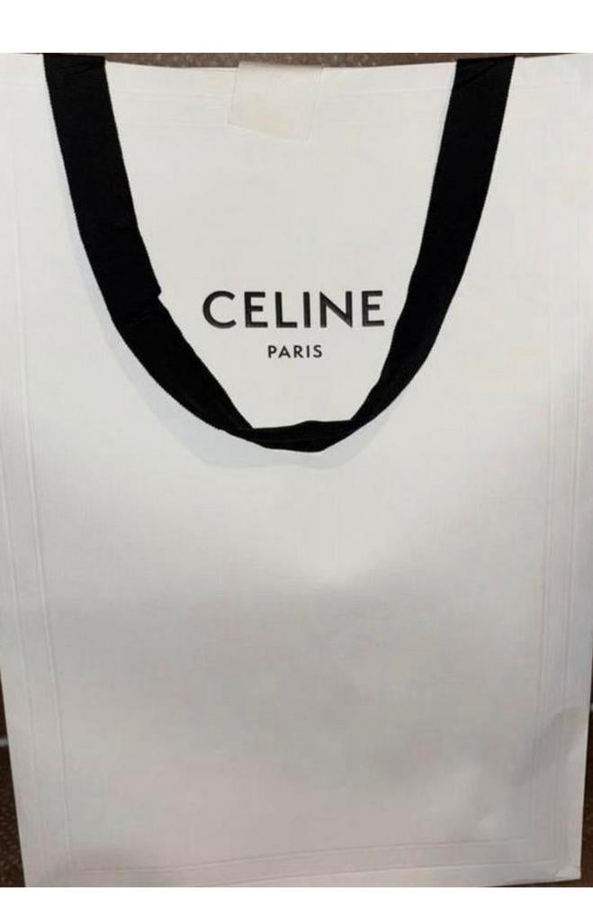 Tas celine gift bag shopping bag, Ophalen of Verzenden, Zwart