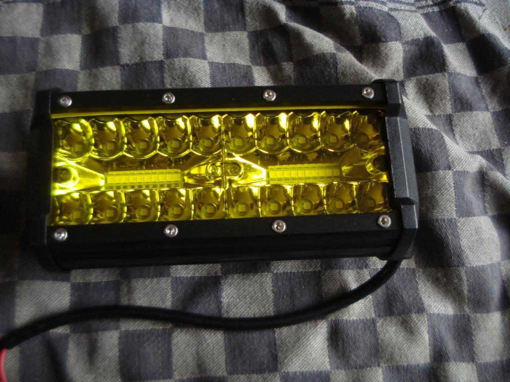 Oldtimer ledlampen verstralers geel en wit breedte 16 cm, Ophalen of Verzenden, Nieuw