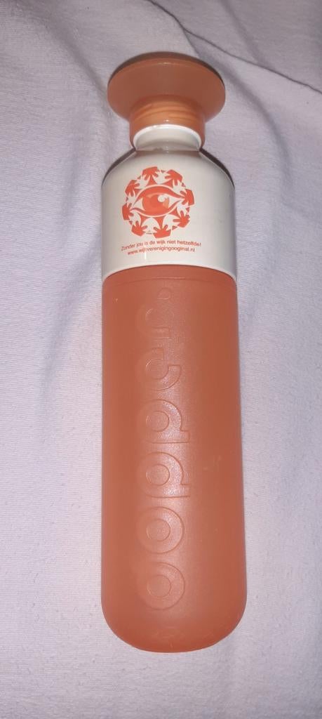 DOPPER UTRECHT drinkfles fles Oog in Al Oranje, Ophalen of Verzenden, Gebruikt