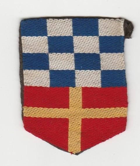Embleem Nationale Reserve (Natres),, Verzamelen, Militaria | Algemeen, Ophalen of Verzenden, Landmacht, Nederland, Embleem of Badge