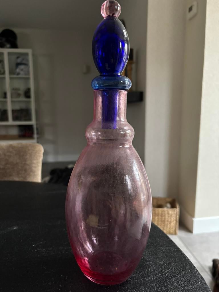 Mooie glazen karaf, Antiek en Kunst, Antiek | Glas en Kristal, Ophalen of Verzenden