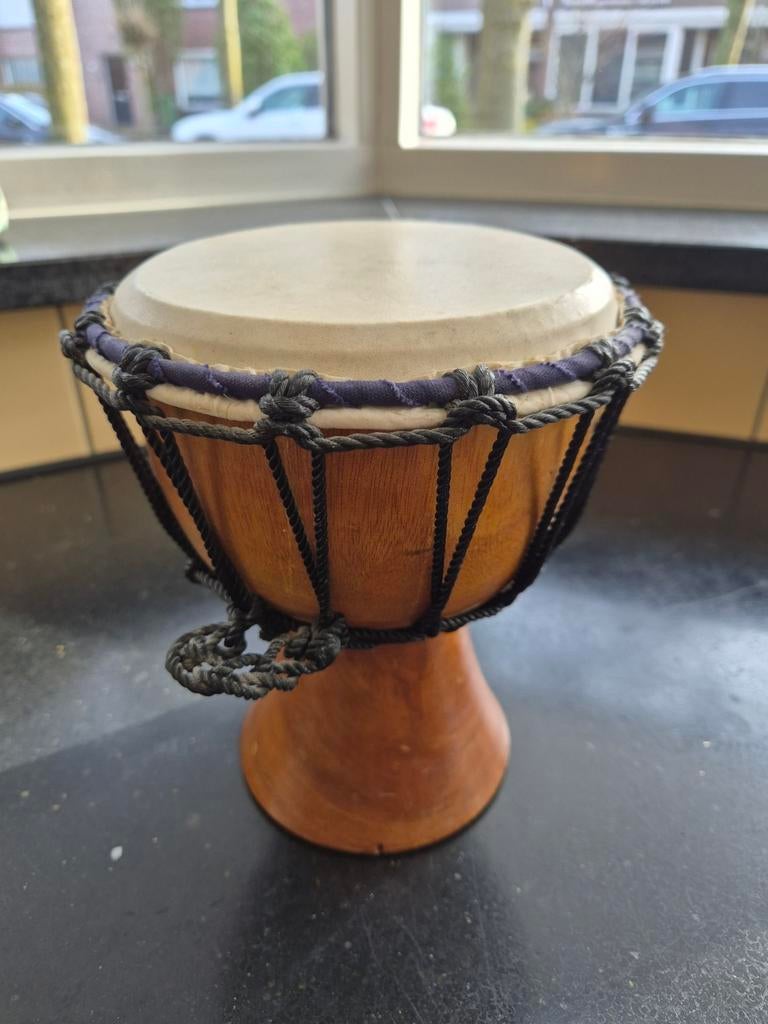 Djembé Afrikaanse trommel, Muziek en Instrumenten, Percussie, Ophalen of Verzenden, Gebruikt, Trommel