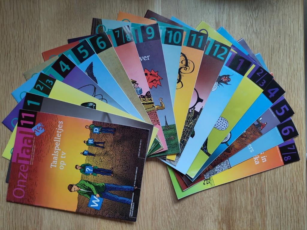 Onze Taal tijdschriften 2007-2009 (jaargang 76, 77, 78), Ophalen of Verzenden, Gelezen, Wetenschap en Natuur