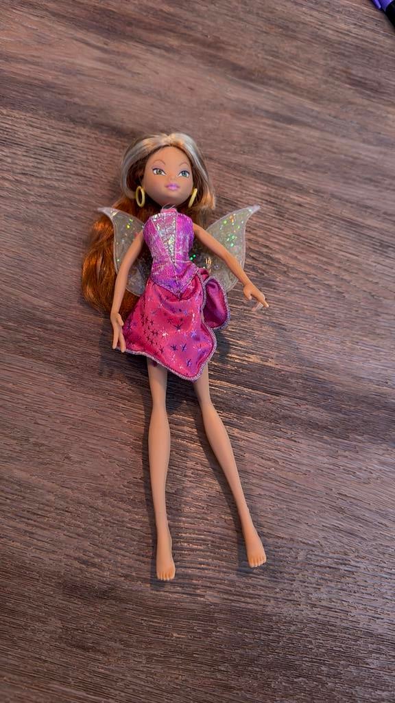 Winx club Flora Charmix pop, Ophalen of Verzenden, Gebruikt