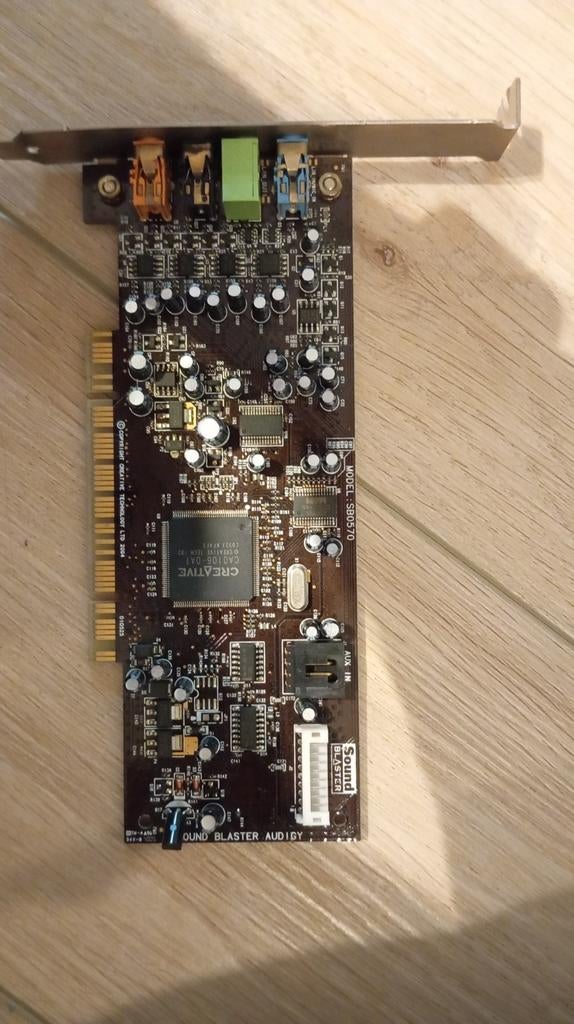 Creative Sound Blaster Audigy PCI 7.1 geluidskaart, Computers en Software, Netwerkkaarten, Zo goed als nieuw, Intern, Ophalen of Verzenden