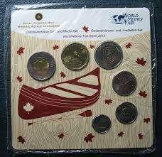 Canada - World Money Fair Berlin 2013 set, Ophalen of Verzenden, Noord-Amerika, Setje