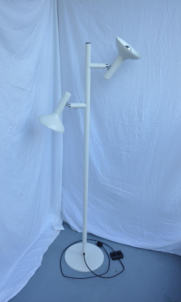 Vintage vloerlampen | Gepo | Raak | Anvia | Herda | Dijkstra, Glas, Ophalen of Verzenden, Zo goed als nieuw, Vintage - mid century - 70ties - Retro - Bollamp - Kwaliteit