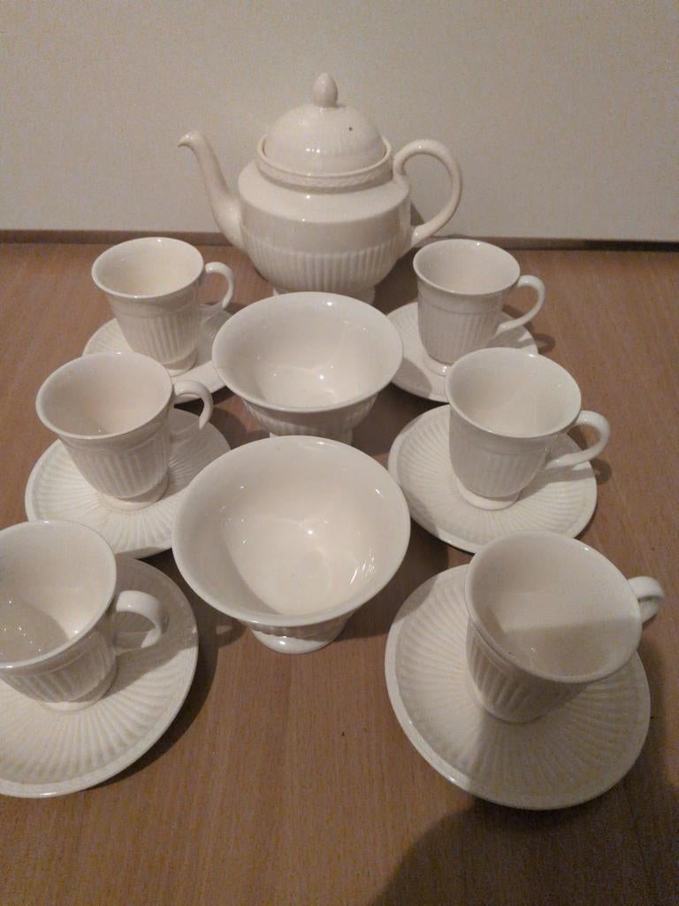 Wedgwood Edme koffie servies, Huis en Inrichting, Keuken | Servies, Overige typen, Ophalen of Verzenden, Zo goed als nieuw, Wedgwood
