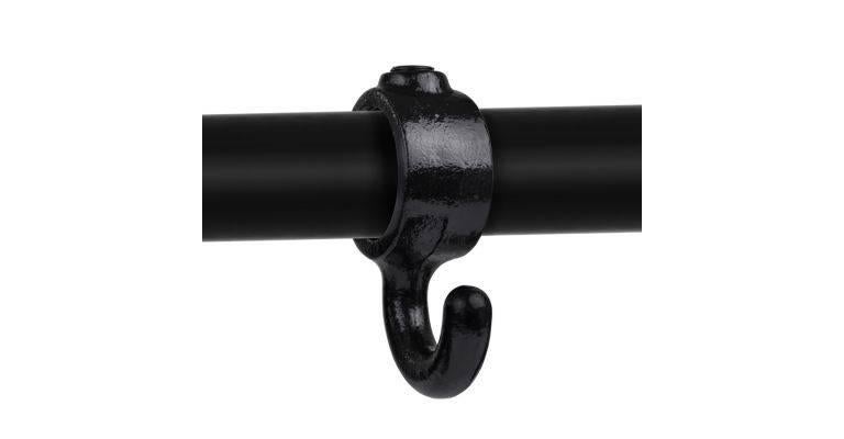 Kapstokhaak zwart 33,7 ook andere diameters beschikbaar, Ophalen, Overige typen, Nieuw, Minder dan 100 cm