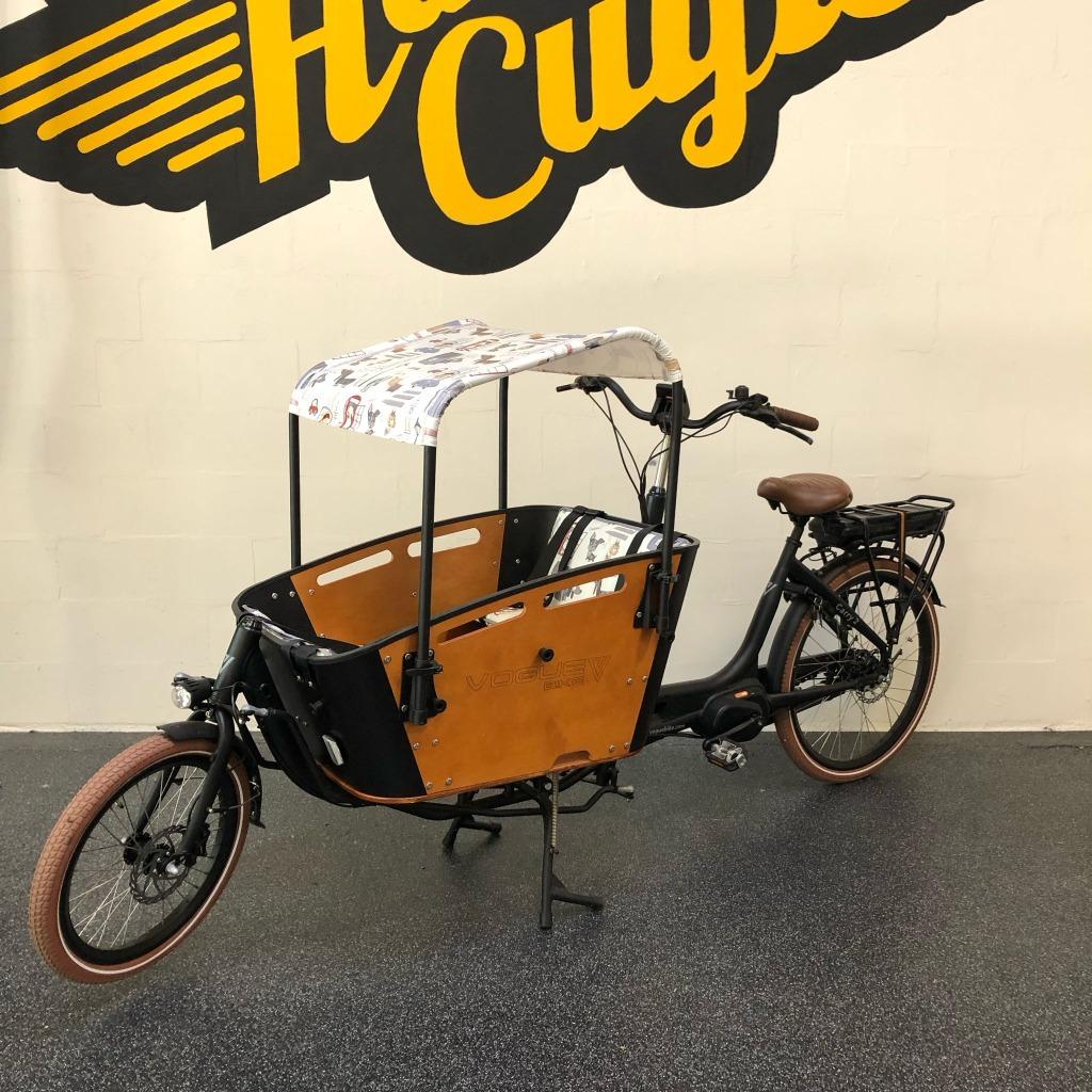 Vogue Carry 2 nieuw showroom model bakfiets, Overige merken, 4 kinderen of meer, Huif, Ophalen of Verzenden