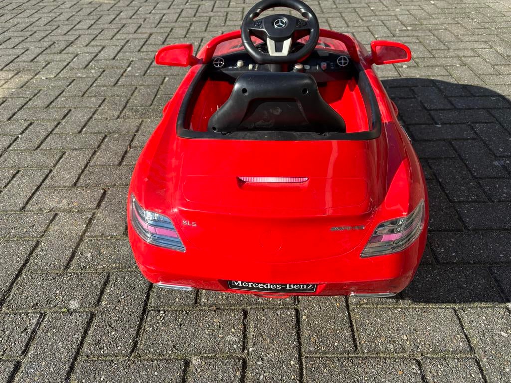 Elektrische kinderauto - Mercedes SLS AMG, Ophalen, Gebruikt