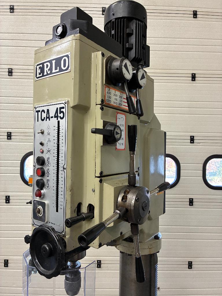 Kolomboormachine Erlo TCA-45, Ophalen of Verzenden, Gebruikt, Boormachine