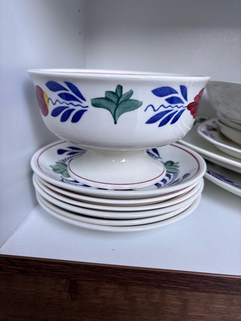 Boerenbont Kom, Gebruikt, Ophalen of Verzenden, Kom(men), Aardewerk