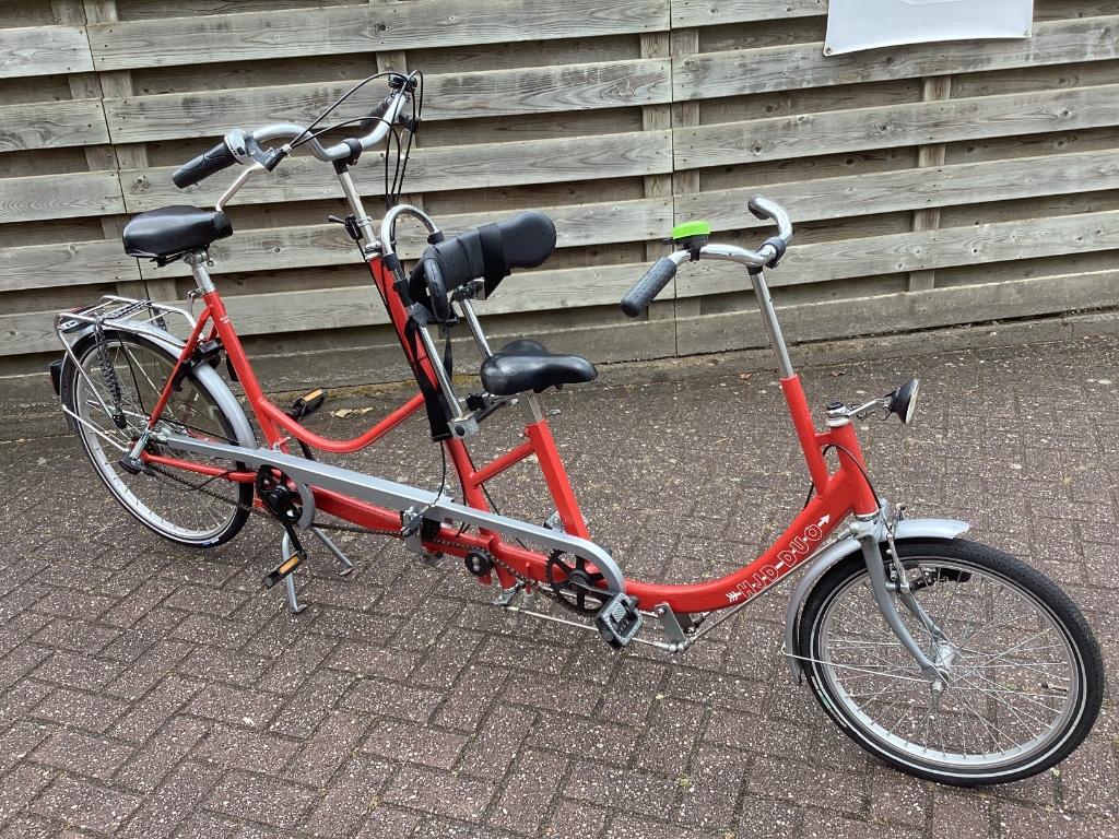 HJD duofiets ouder/kind, Ophalen of Verzenden, Gebruikt, Minder dan 10 versnellingen