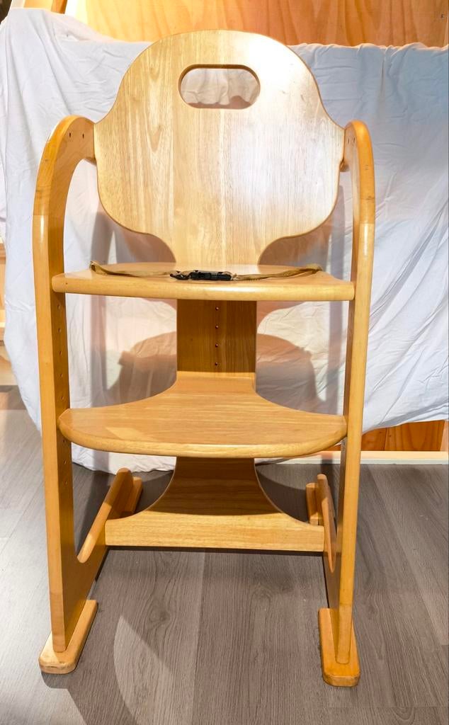 Tiamo Wood Collection Kinderstoel - Meegroeistoel, Kinderen en Baby's, Kinderstoelen, Ophalen, Zo goed als nieuw, Meegroeistoel