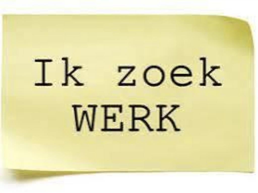 Werk gezocht, 33 - 40 uur, Overige niveaus, Overige vormen