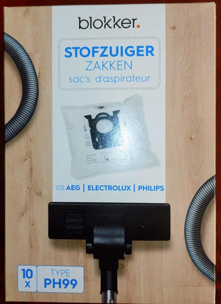 Blokker stofzuigerzakken type PH99, Ophalen, Nieuw