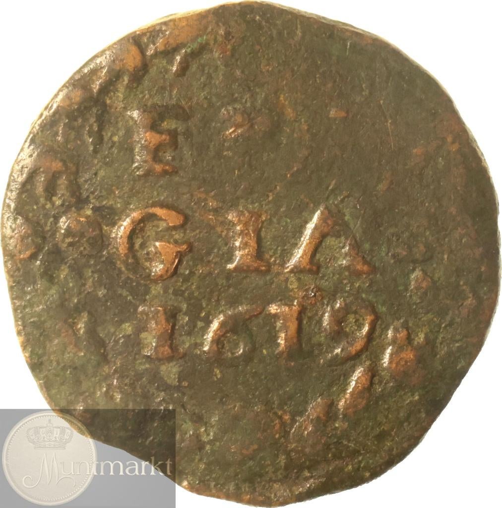 Reckheim - Duit 1619 - ONGEDOCUMENTEERD, Ophalen of Verzenden, Vóór koninkrijk, Overige waardes, Losse munt