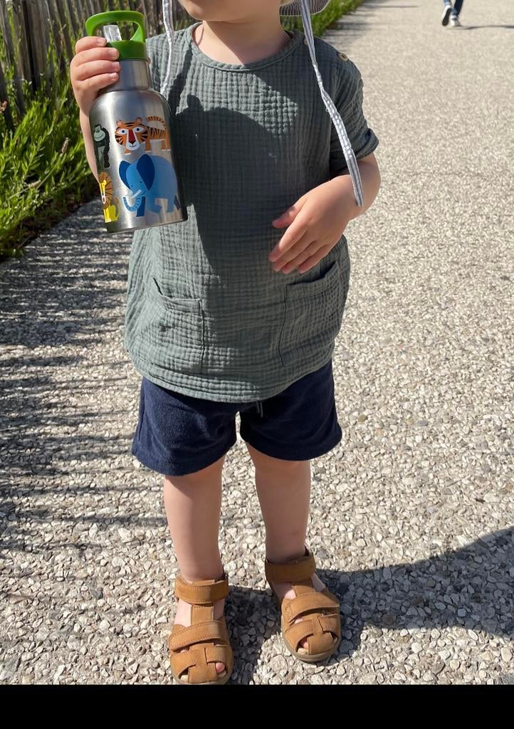 Groen blouse shirt maat 98, Ophalen of Verzenden, Zo goed als nieuw, Jongen of Meisje, Overhemd of Blouse