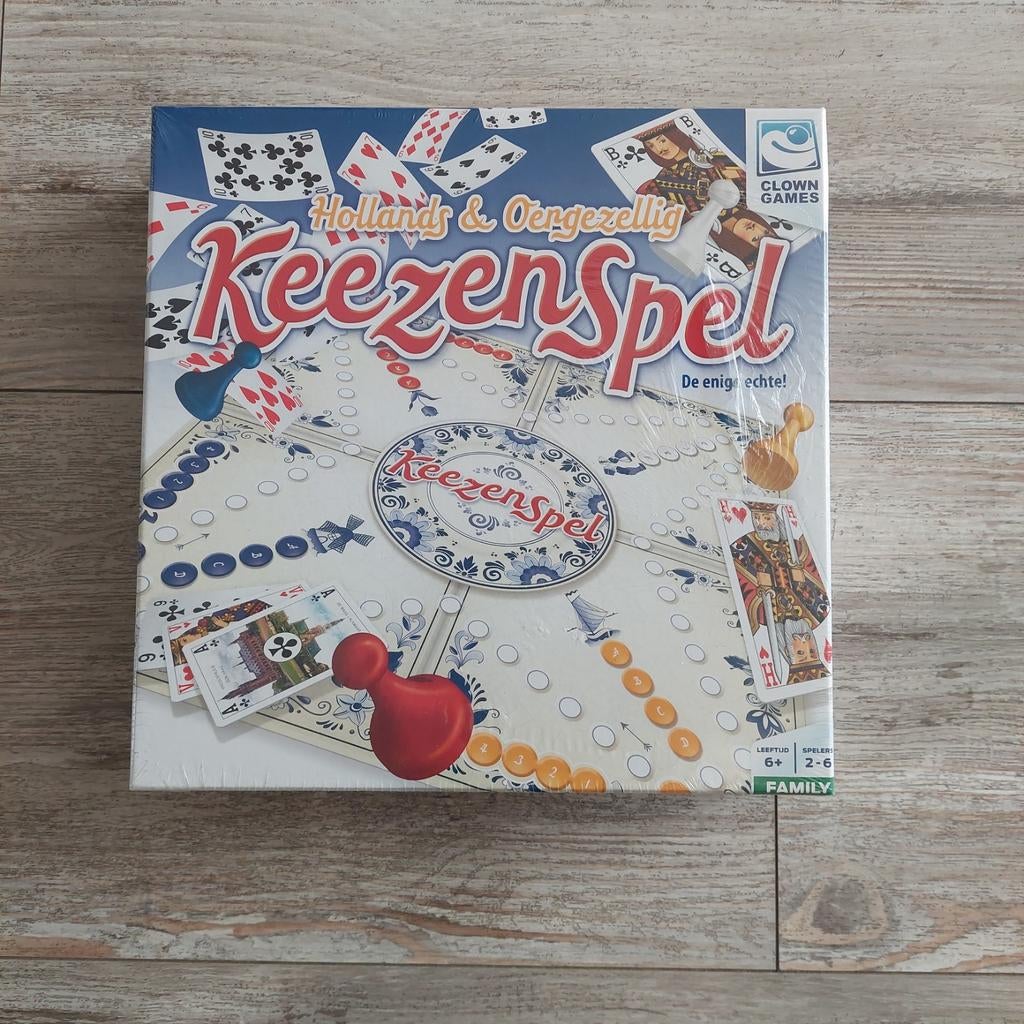 Keezen nieuw in folie, Drie of vier spelers, Ophalen of Verzenden, Nieuw