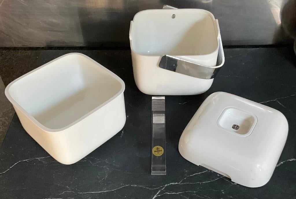 Vintage: GUZZINI IJsemmer + GUZZINI IJstang, Ophalen, Zo goed als nieuw