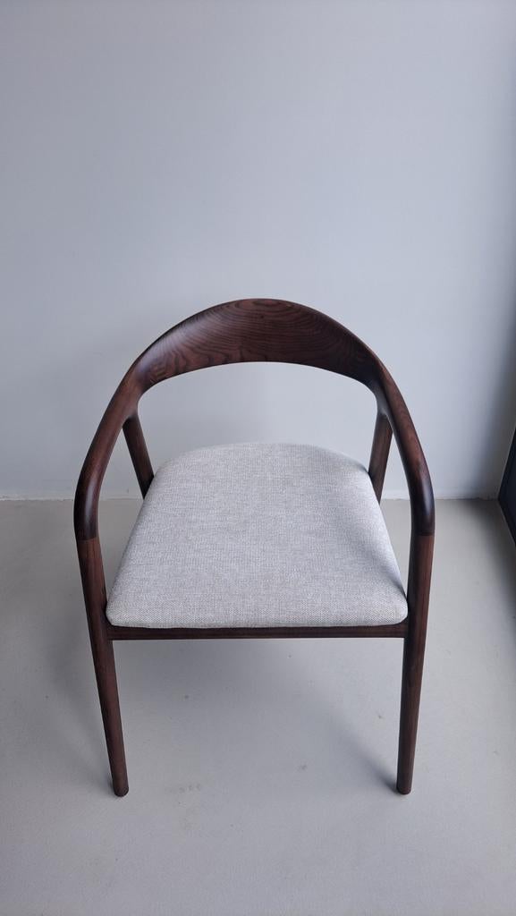 Japandi stijl stoelen 'Brune' van Fonq (6 stuks), Ophalen, Japandi, Bruin, Nieuw