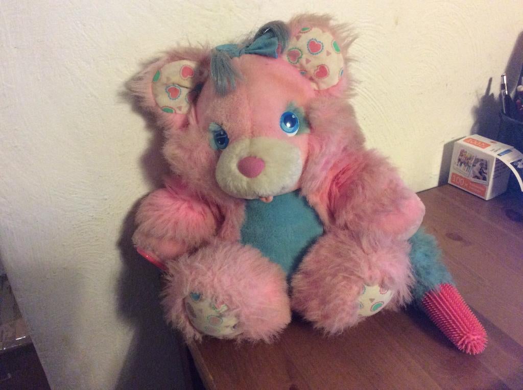 Vintage Brush-a-love knuffel 1987. Beauty Berry., Ophalen of Verzenden, Zo goed als nieuw