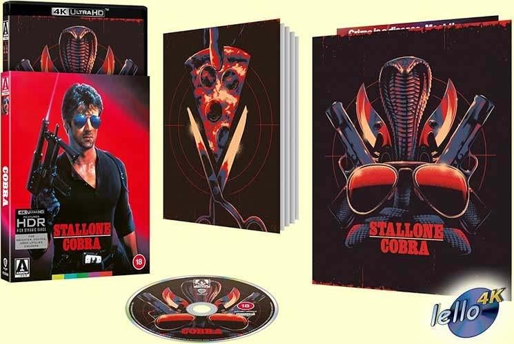 Blu-ray 4K: Cobra, L.E. (1986 Sylvester Stallone) UK nietNLO, Ophalen of Verzenden, Nieuw in verpakking, Actie