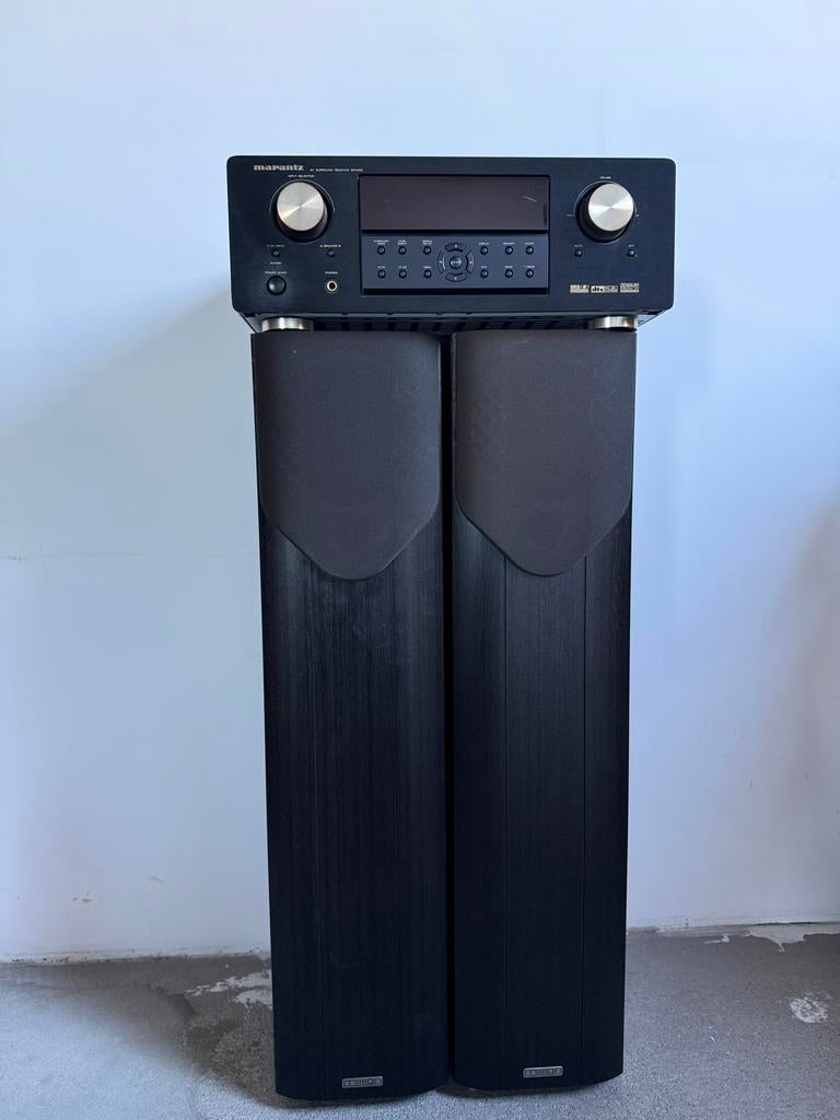 Marantz versterker SR4500  met Mission M33i luidsprekers, Ophalen, Gebruikt, Stereo, Marantz