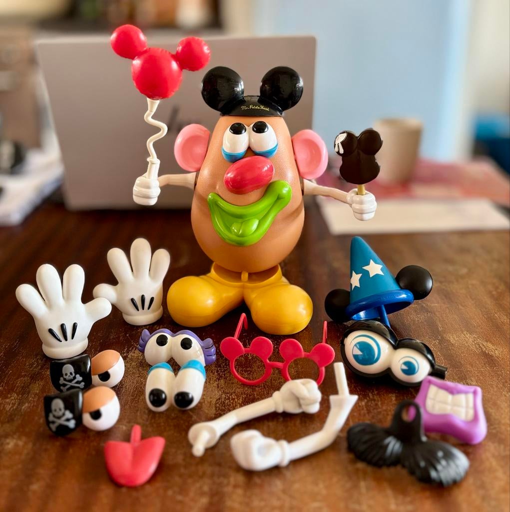 Mr. Potato Head Disney editie met accessoires, Ophalen of Verzenden, Gebruikt, Overige typen