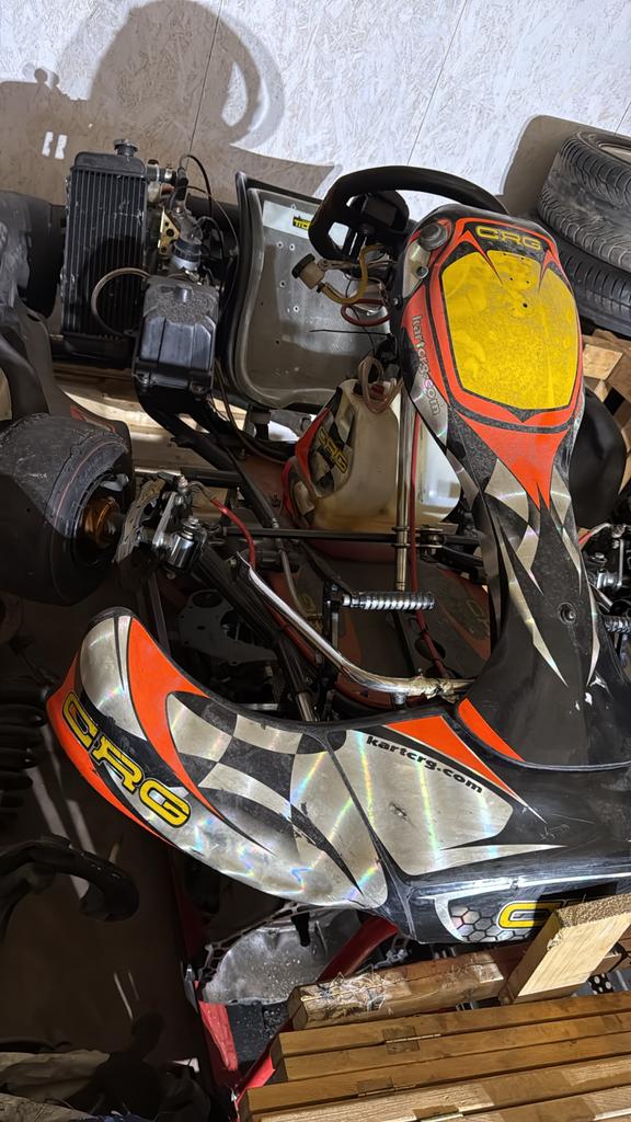 CRG MAX Rotax 100 Kart, Sport en Fitness, Karting, Ophalen of Verzenden, Gebruikt, Kart