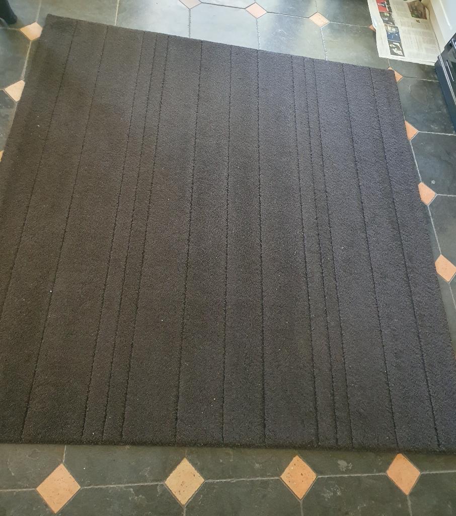 vloerkleed, Huis en Inrichting, Ophalen, Vierkant, 200 cm of meer, Zo goed als nieuw