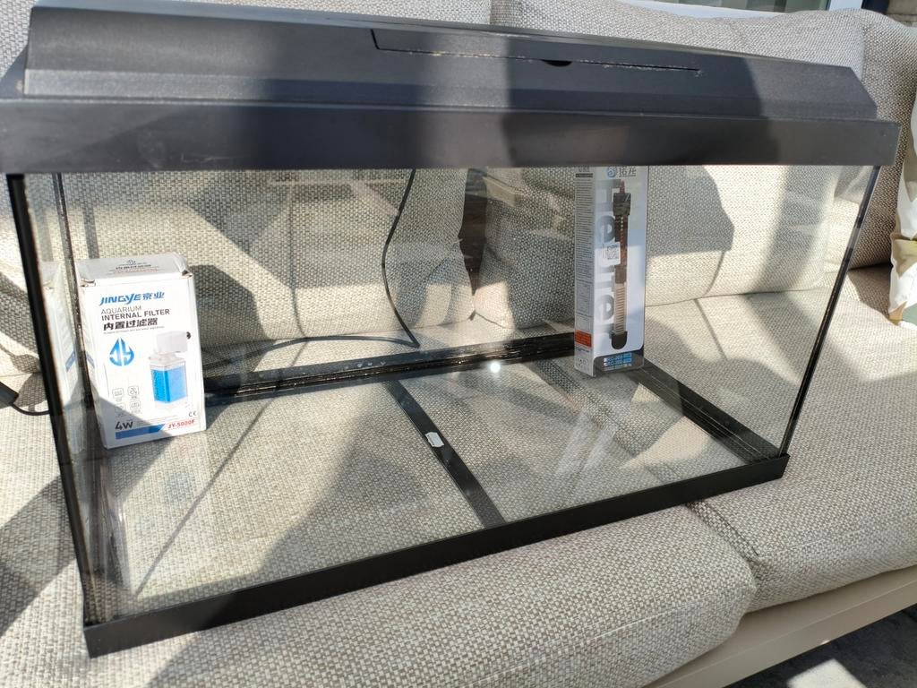 Juwel 60x30x30 aquarium als nieuw!, Ophalen, Verwarming, Zo goed als nieuw, Leeg aquarium