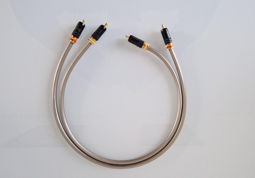 Linn silver interlinks 120cm en 60cm WBT afgemonteerd, Ophalen of Verzenden, Gebruikt, Minder dan 2 meter, Interlink-kabel