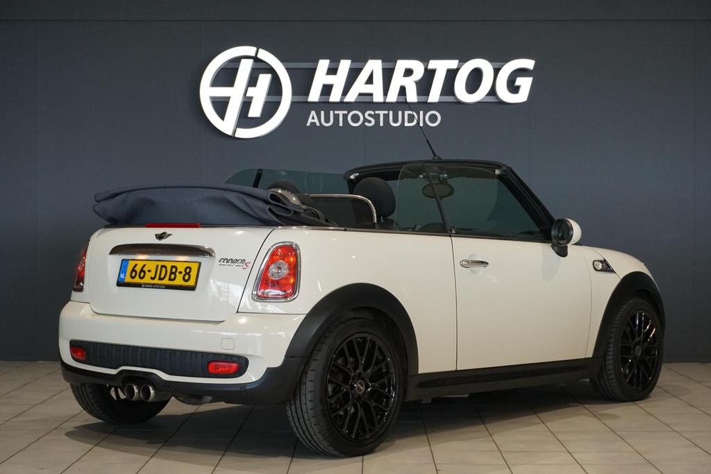 Mini Mini Cabrio 1.6 Cooper S Chili Cabrio + BI-XENON / CLIM, Auto's, Mini, Euro 5, Gebruikt, Zwart, 4 cilinders
