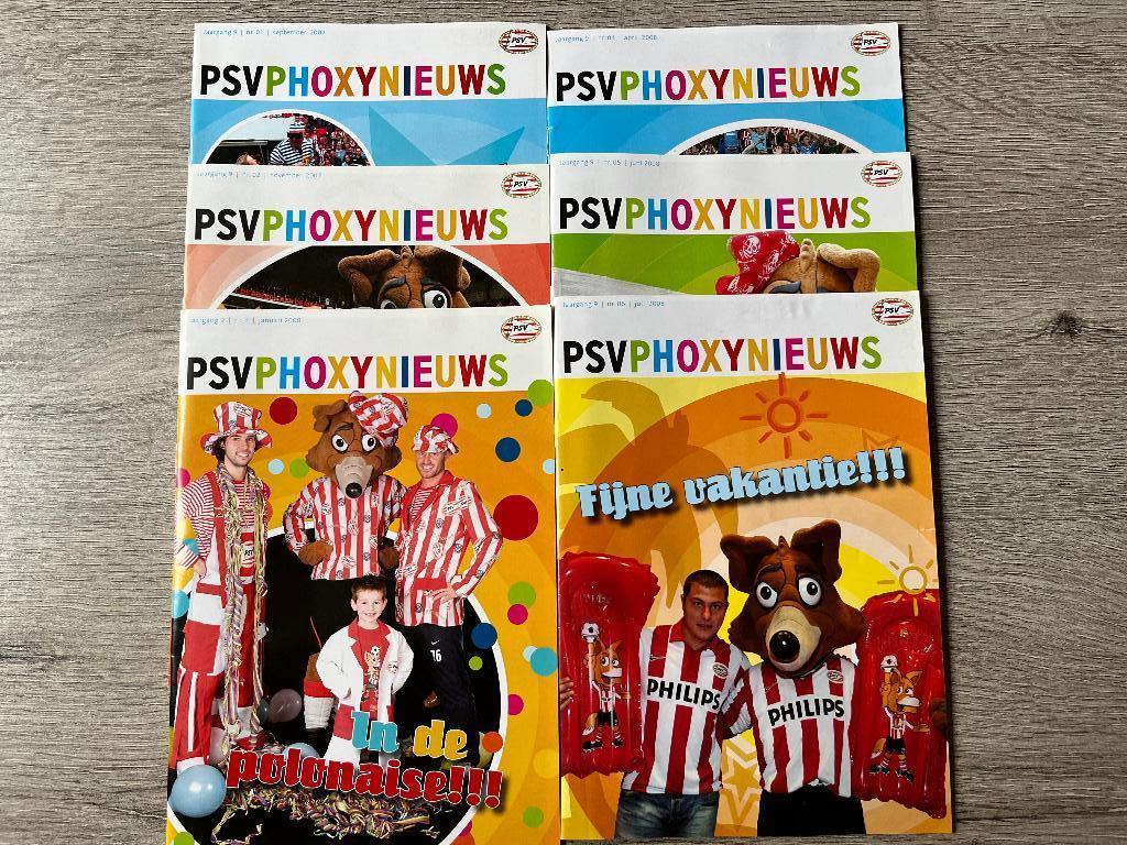 Jaargang 9 PSV Phoxy, Ophalen of Verzenden, Gebruikt, PSV, Boek of Tijdschrift