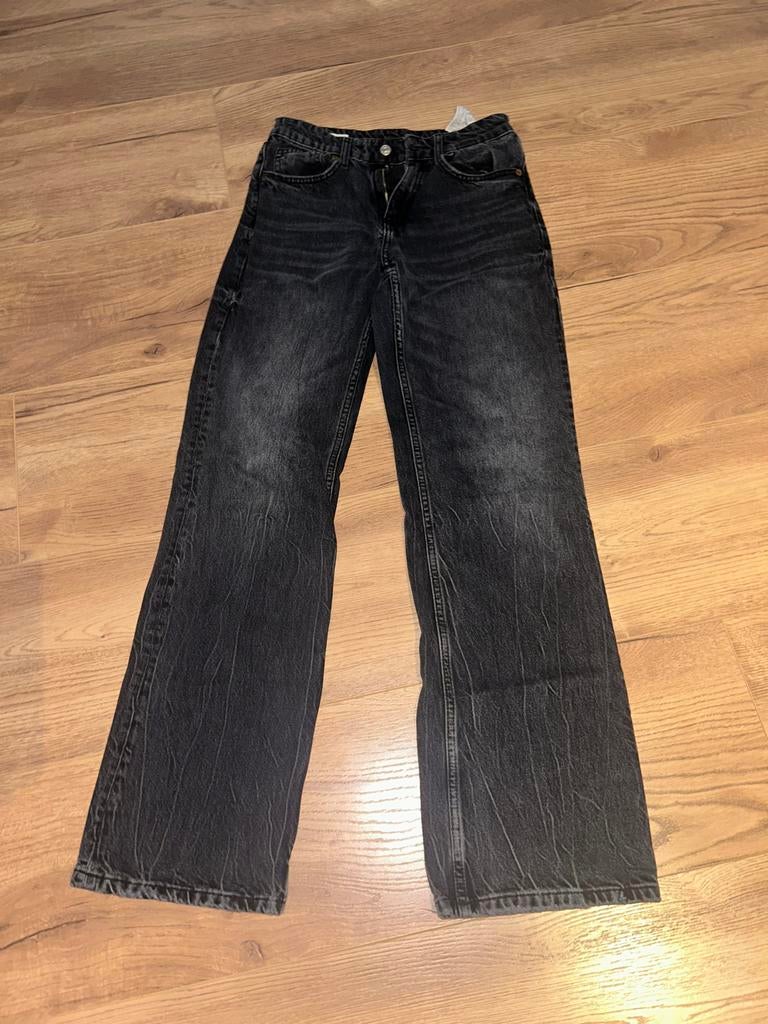 Zara jeans zwart, Ophalen of Verzenden, Gedragen, Zwart, W28 - W29 (confectie 36)