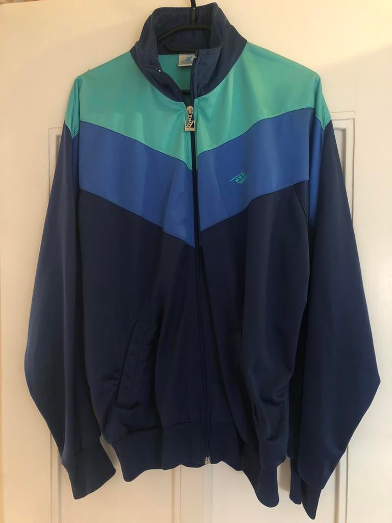 Rucanor trainingsjasje maat L, Maat 52/54 (L), Blauw, Ophalen of Verzenden, Zo goed als nieuw