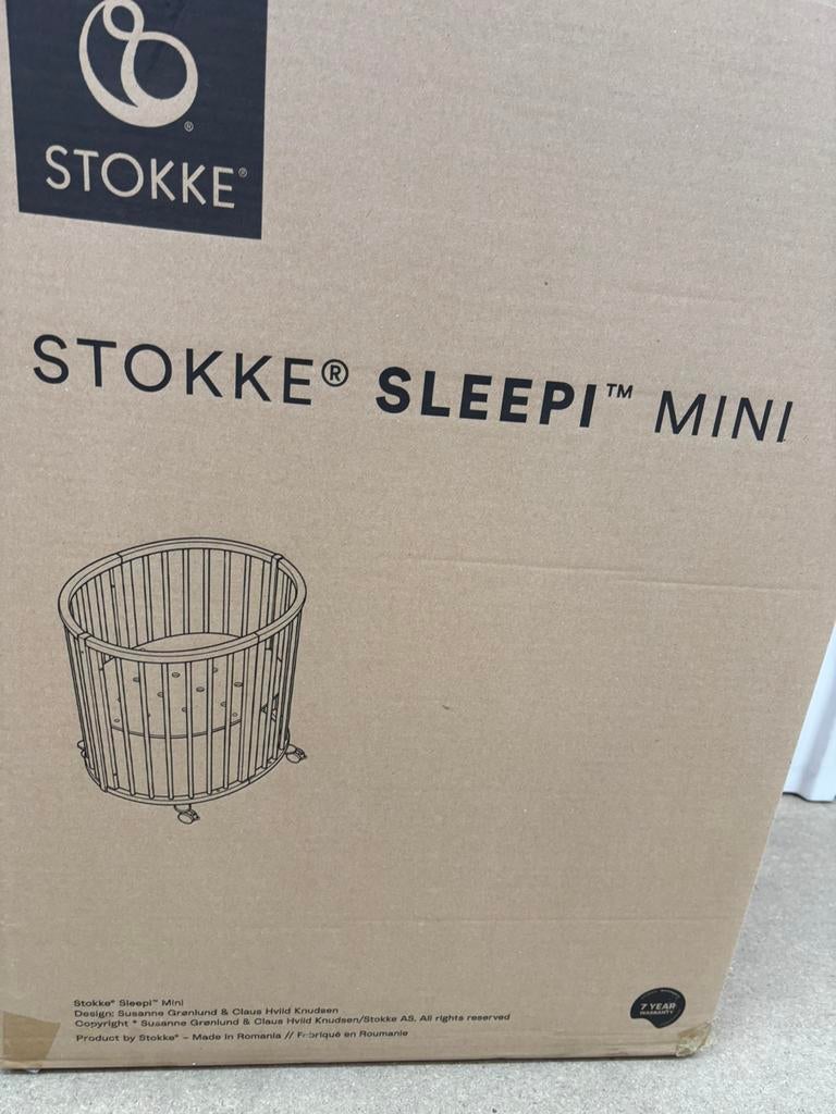 Stokke sleepi mini wiegje, Kinderen en Baby's, Babywiegjes en Ledikanten, Ophalen, Nieuw, Wieg