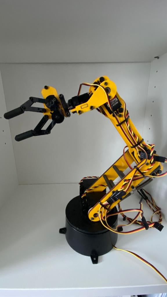 Robotarm, Hobby en Vrije tijd, Elektronica-componenten, Ophalen of Verzenden, Zo goed als nieuw
