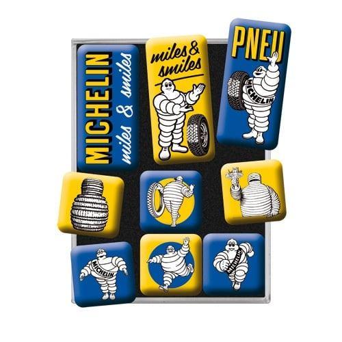 Michelin banden logo reclame magneetjes magneet set deco, Reclamebord, Info@deconoord.nl, Deco Noord, Nieuw