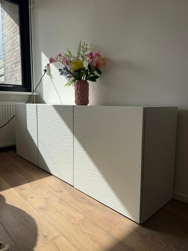 Ikea Besta dressoir wit, Ophalen, Zo goed als nieuw, 25 tot 50 cm, 150 tot 200 cm