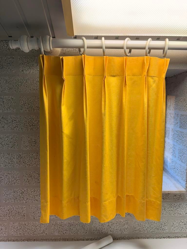 3x Gordijnroede 112cm breed, Ophalen, Gebruikt, 100 tot 150 cm