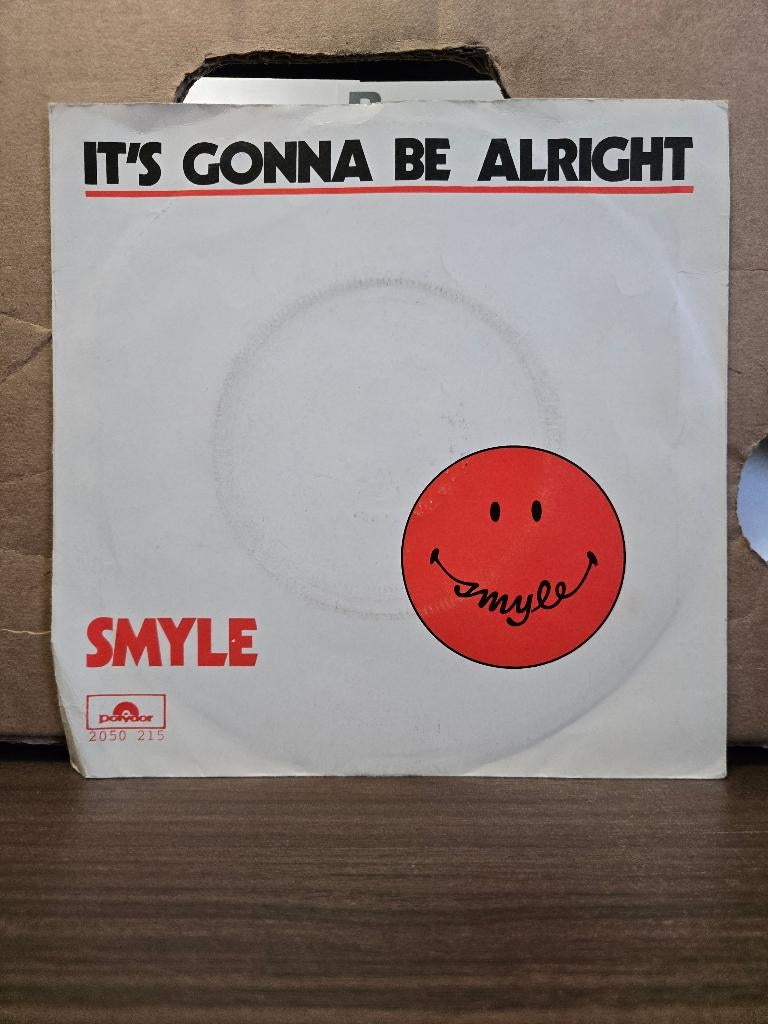 Smyle - It's gonna be alright, Cd's en Dvd's, Vinyl Singles, Zo goed als nieuw, Single, Pop, 7 inch, Ophalen of Verzenden