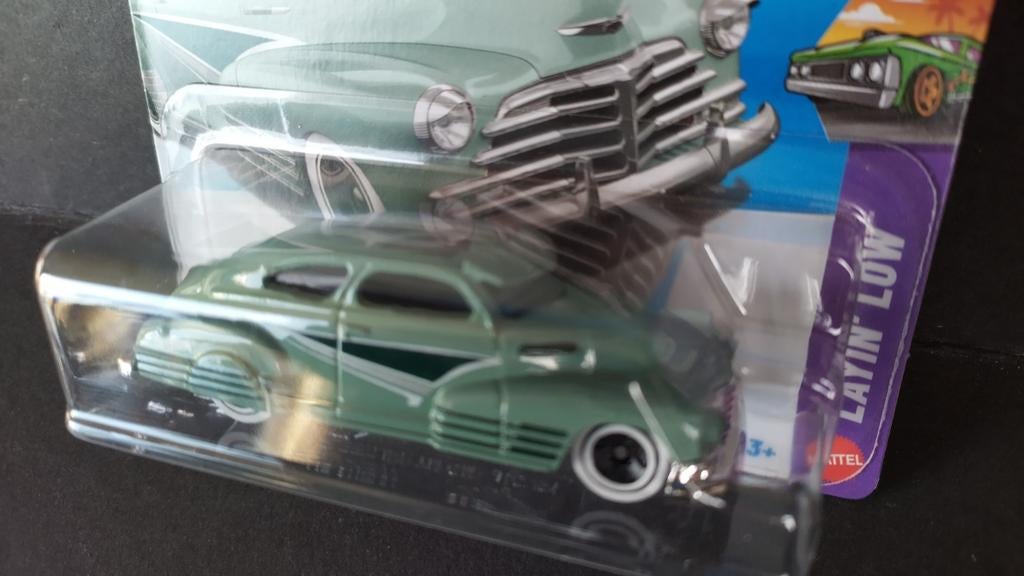 Chevrolet Chevy Fleetline 1947 1:64 Hotwheels Pol, 1186 MJ 1 NL, Auto, Verzenden, Nieuw